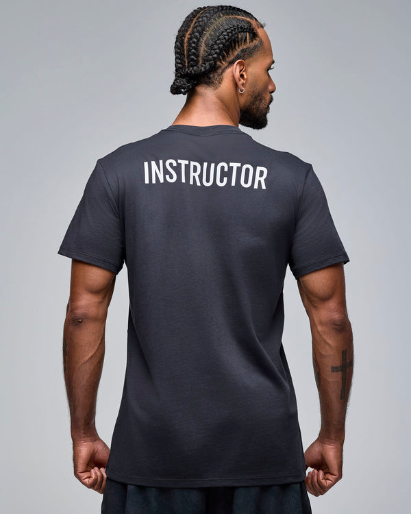 STRONG iD Unisex Crew Neck Instructor Tee - Bold Black