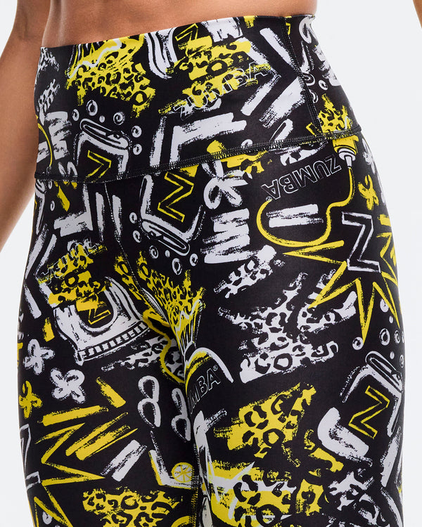 Sizzlin' High Waisted Ankle Leggings