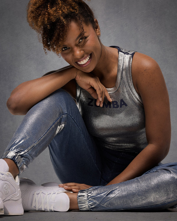 Blue Jean Knit Pants