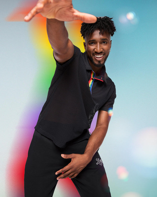 Zumba Oversized Mesh Polo