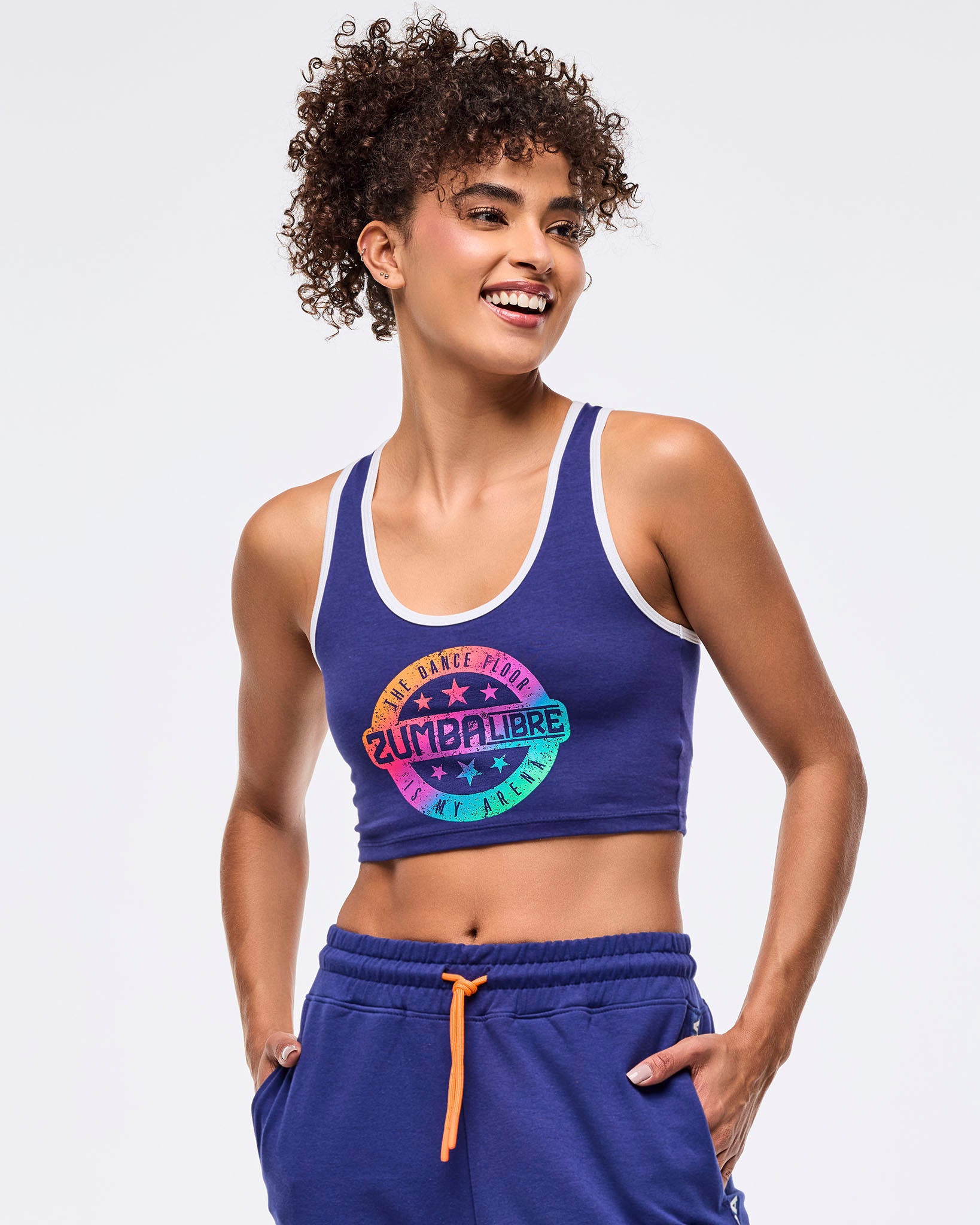 zumba ブルゾン【正規品】 Zumba Libre Crop Racerback – Zumba Wear | STRONG iD