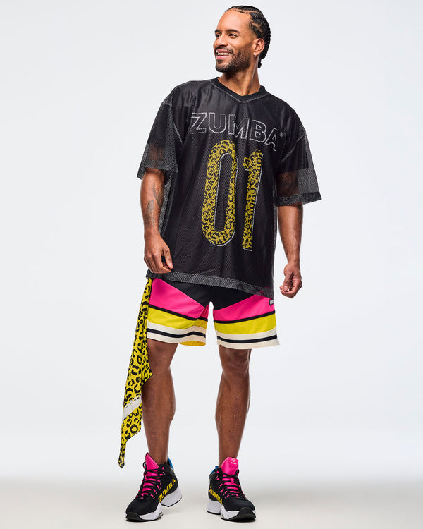 Sizzlin' Oversized Mesh Top