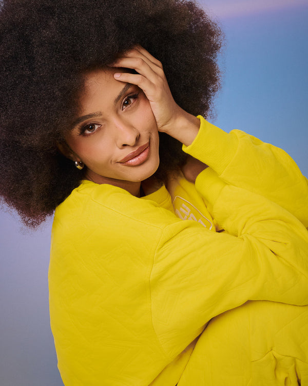 Apres Zumba Oversized Pullover Sweatshirt