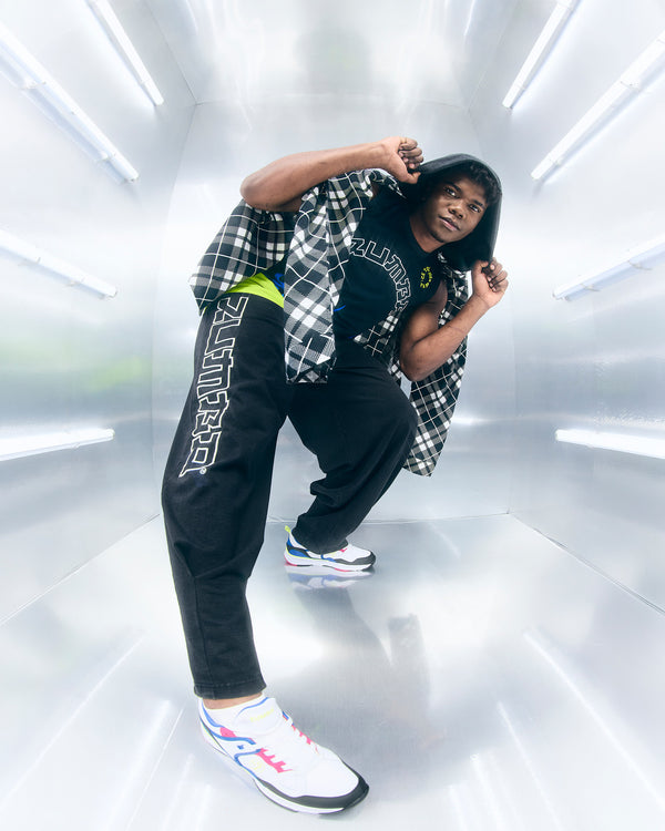 Eastern Flavor Men's Barrel Leg Sweatpants