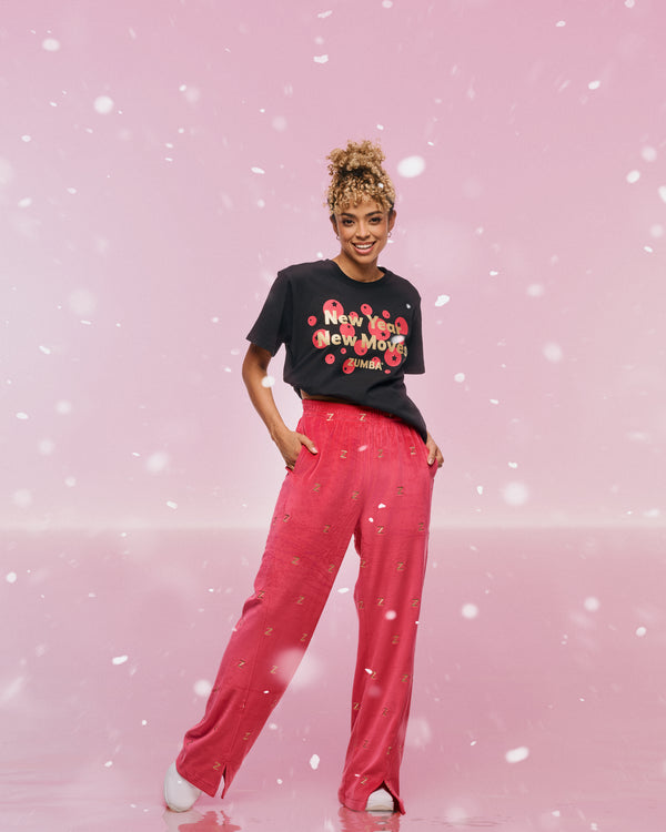 Zumba Holiday High Rise Track Pant