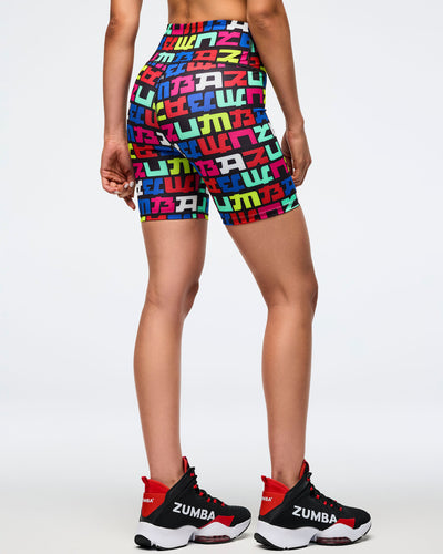 Eastern Flavor High Waisted Biker Shorts