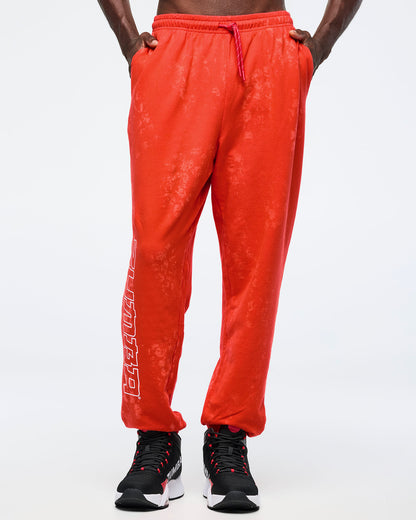 Fuego Red # Eastern Flavor Slouch Sweatpant