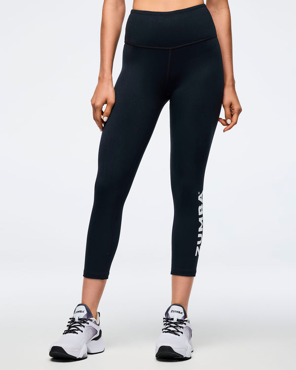 Zumba Basic High Waisted Crop Leggings