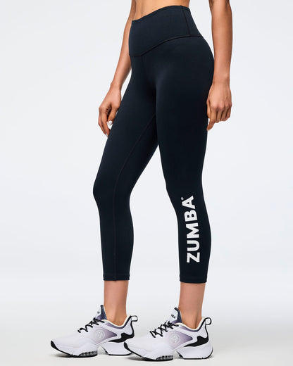 Zumba Basic High Waisted Crop Leggings