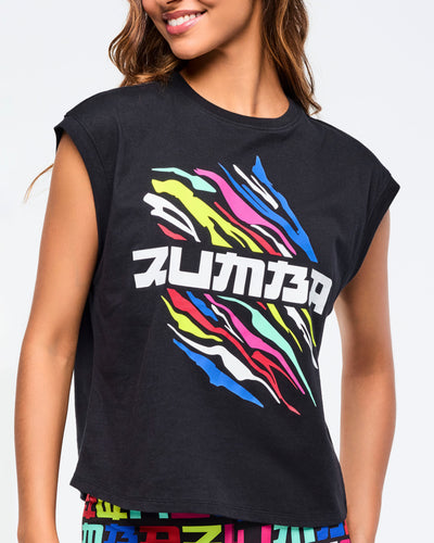 Eastern Flavor Extended Shoulder Loose Tank