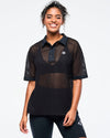 Zumba Basic Oversized Mesh Polo