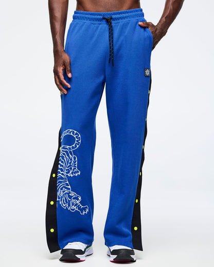 Eastern Flavor Men's Side Snap Pant