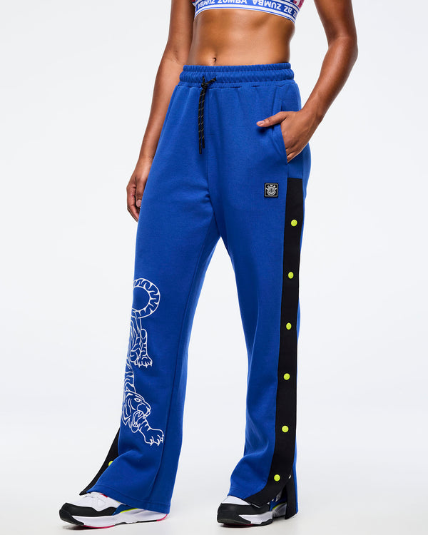 Eastern Flavor Men's Side Snap Pant