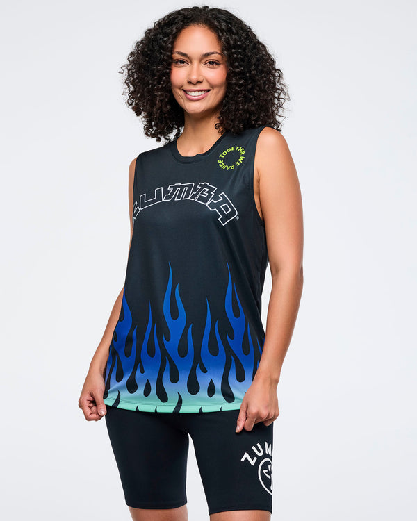 Eastern Flavor Men's Wide Shoulder Tank