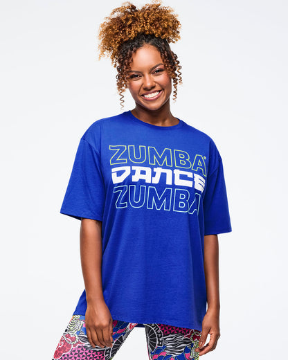 So Into Blue # Eastern Flavor Men's Crew Neck Tee