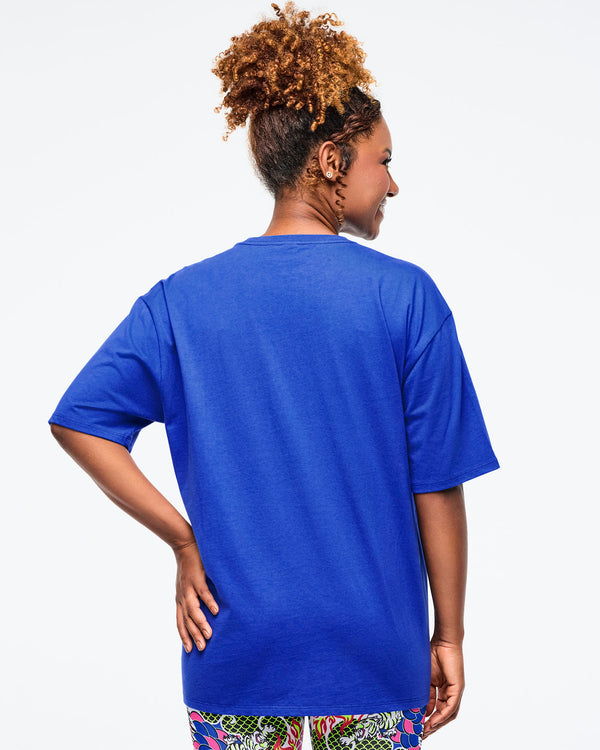 So Into Blue # Eastern Flavor Men's Crew Neck Tee