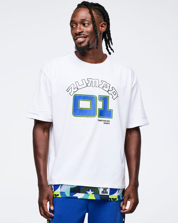 Eastern Flavor Men's Double Layered Hem Tee