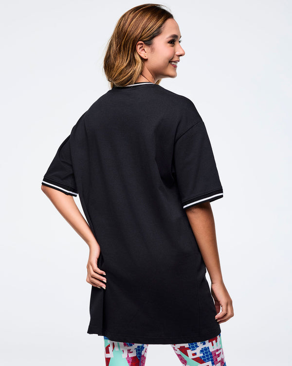 Eastern Flavor Extra Long Oversized Tee