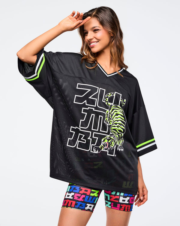 Eastern Flavor Oversized Sports Jersey