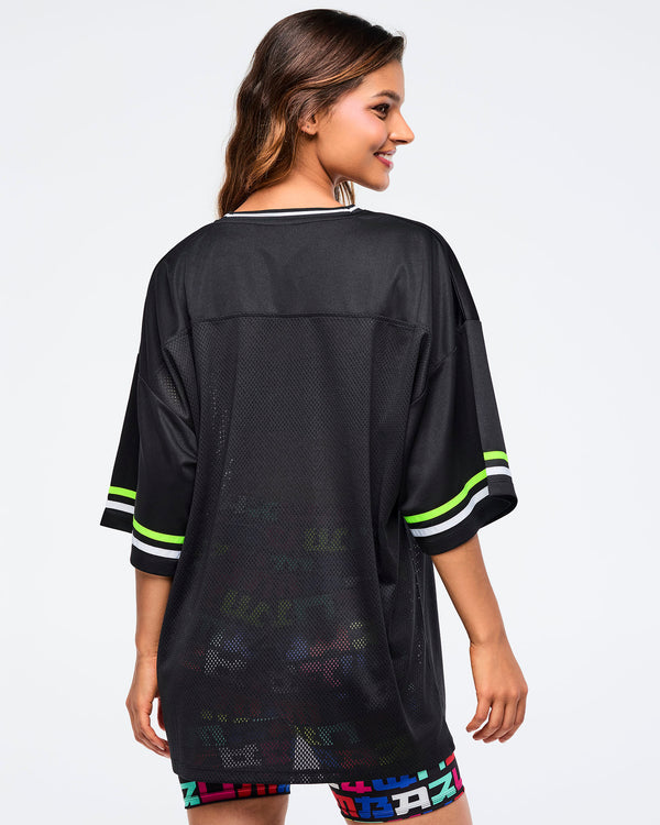 Eastern Flavor Oversized Sports Jersey