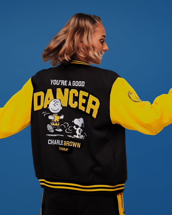 Zumba X Peanuts Varsity Jacket