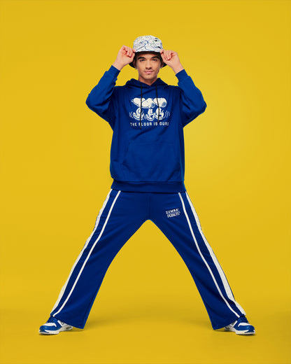 Zumba X Peanuts Unisex Pullover Hoodie - Blue