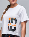 STRONG iD Boxy Top With Mesh Back