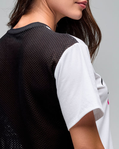 STRONG iD Boxy Top W Mesh Back