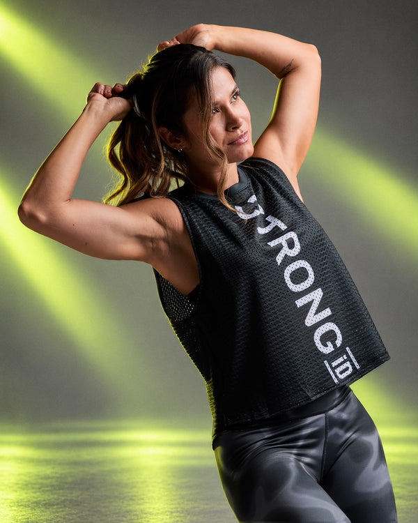 STRONG iD Loose Mesh Muscle Tank