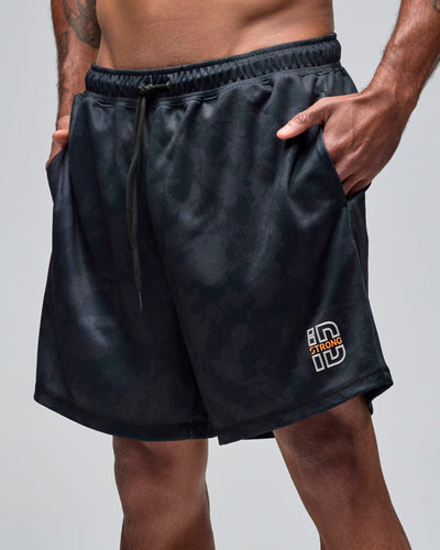 STRONG iD Men's Shorts - Black/Gray
