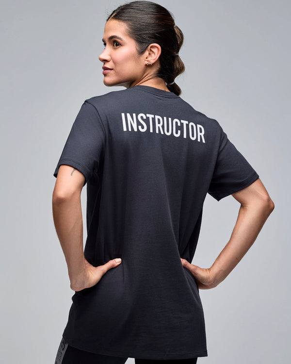 STRONG iD Unisex Crew Neck Instructor Tee - Bold Black
