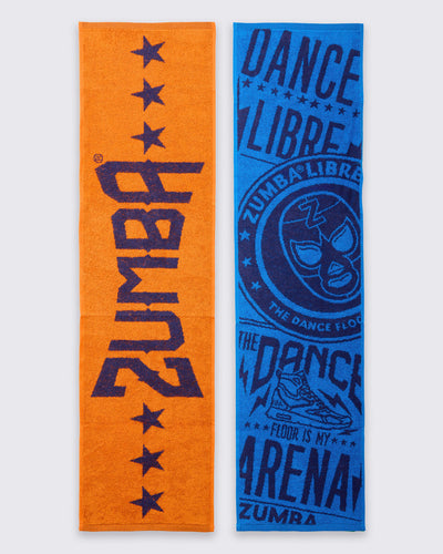 Zumba Libre Fitness Towels 2PK