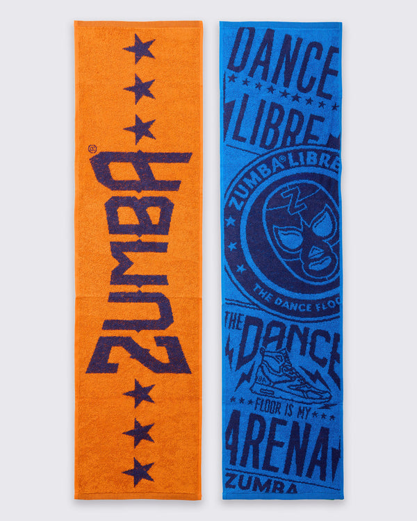 Zumba Libre Fitness Towels 2PK