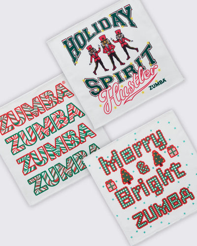 Zumba Holiday Hand Towels 30PK