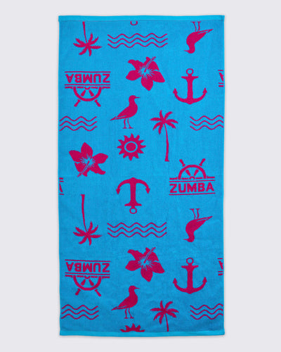 Zumba Cruise Beach Towel