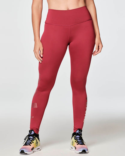 Glow With The Flow High Waisted Ankle Leggings