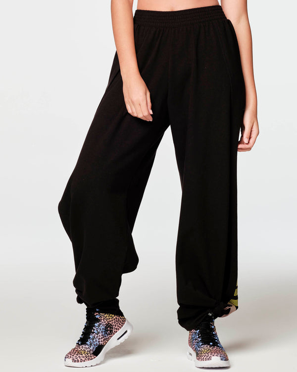 Zumba Roller Derby Team Wide Leg Pants