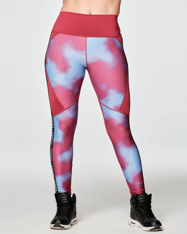 Zumba Move High Waisted Panel Leggings