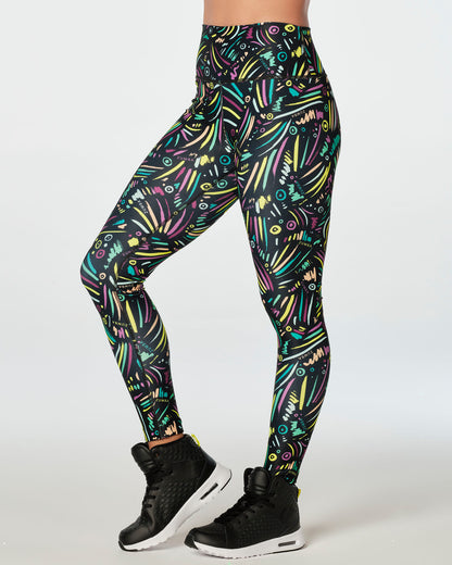 Zumba Transform High Waisted Ankle Leggings