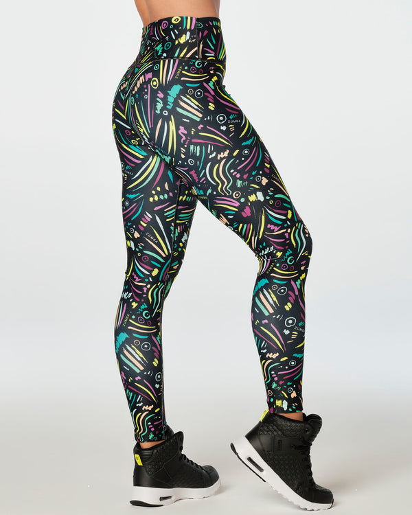 Zumba Transform High Waisted Ankle Leggings