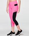 Zumba Electric Bright High Waisted Crop Leggings