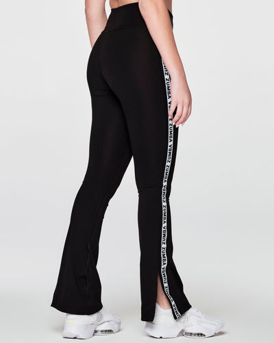 Zumba Upbeat Split Leg Flare Leggings