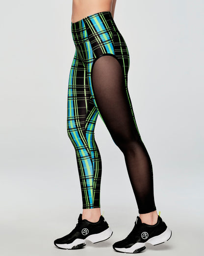 Zumba Rock Out High Waisted Ankle Leggings