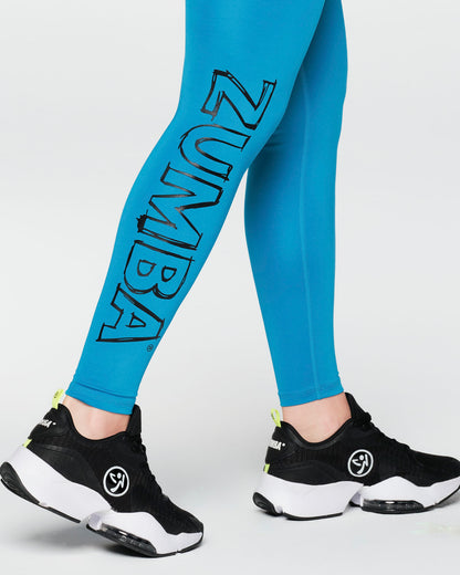 Zumba Fired Up Ankle Leggings