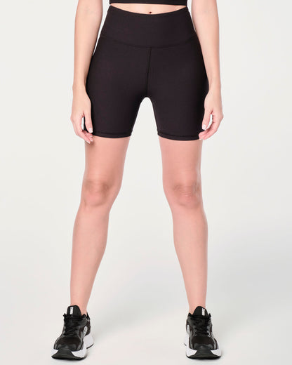 Zumba Prep High Waisted Rib Biker Shorts