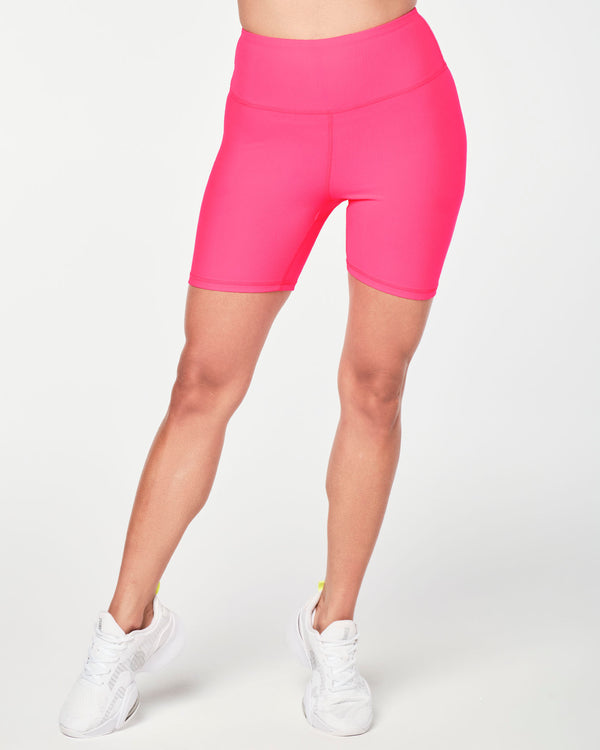 Zumba Prep High Waisted Rib Biker Shorts