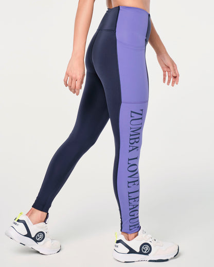 Zumba Prep High Waisted Ankle Leggings