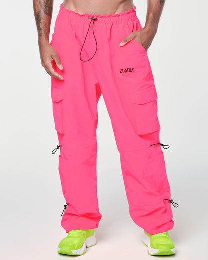 Zumba Prep Cargo Pants With Bungee Details