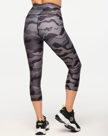 Zumba Explore High Waisted Capri Leggings