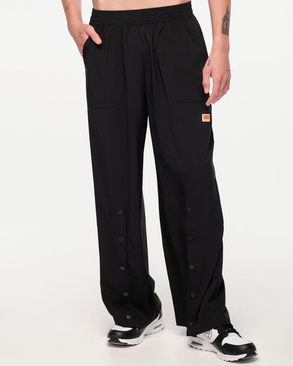 Zumba Explore Wide Leg Woven Pants - Bold Black